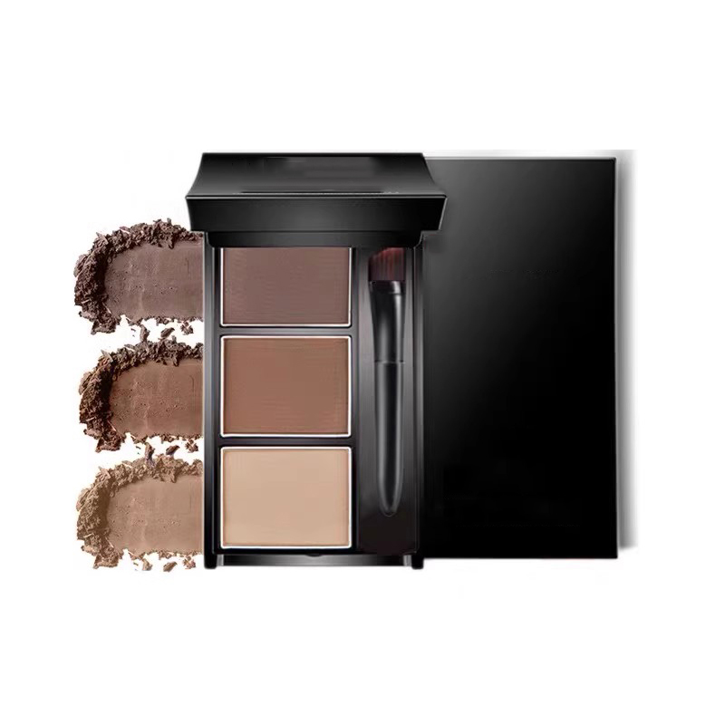 Makeup manufacturers | three color eyebrow powder OEM processing three color eyebrow powder ODM processing manufacturers