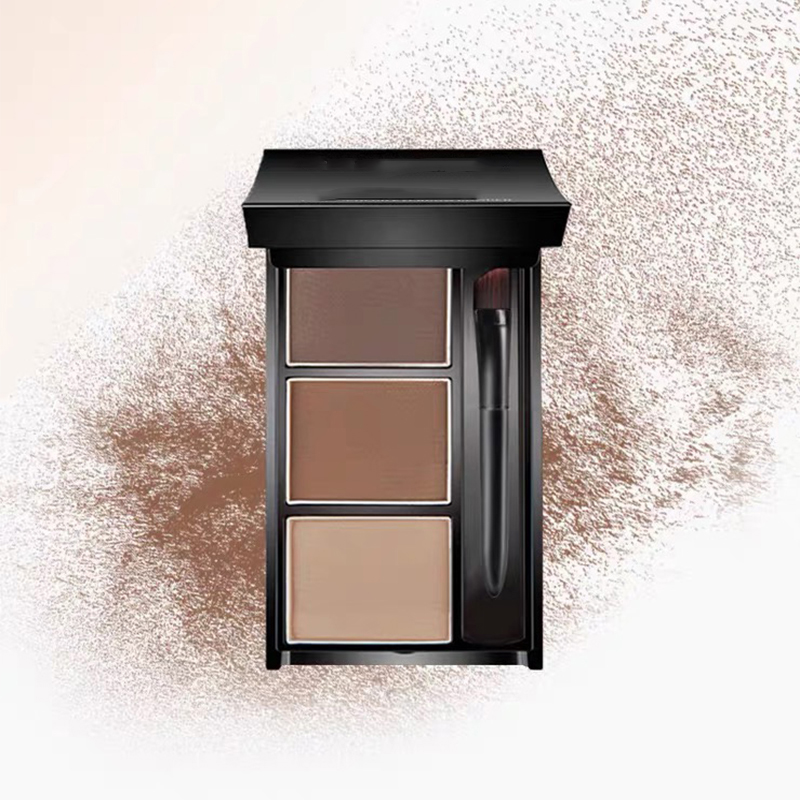 Makeup manufacturers | three color eyebrow powder OEM processing three color eyebrow powder ODM processing manufacturers