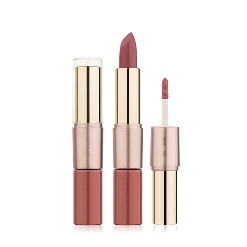 Makeup processing factory|Double-ended lipstick and lip glaze OEM double-ended lipstick and lipstick OEM manufacturer