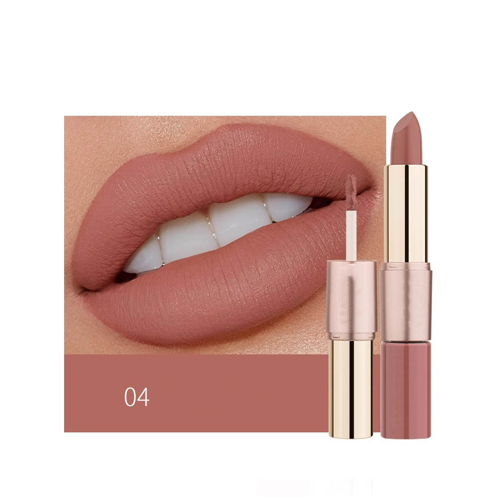 Makeup processing factory|Double-ended lipstick and lip glaze OEM double-ended lipstick and lipstick OEM manufacturer