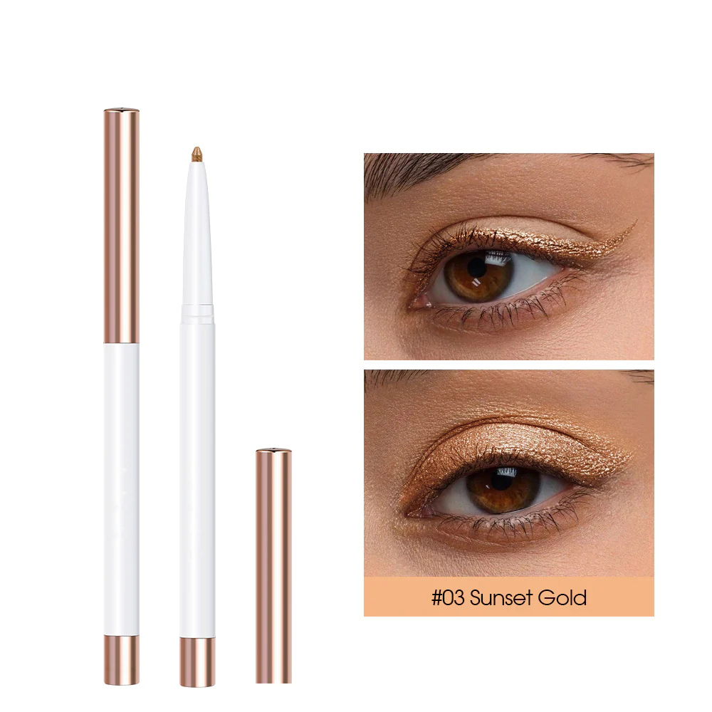 Makeup ODM|Eye shadow stick OEM factory High gloss silkworm pen manufacturer