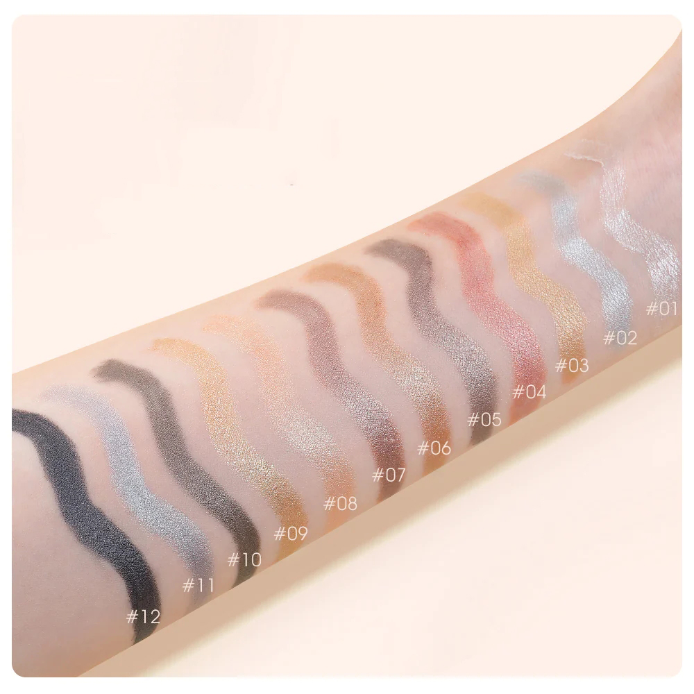 Makeup ODM|Eye shadow stick OEM factory High gloss silkworm pen manufacturer