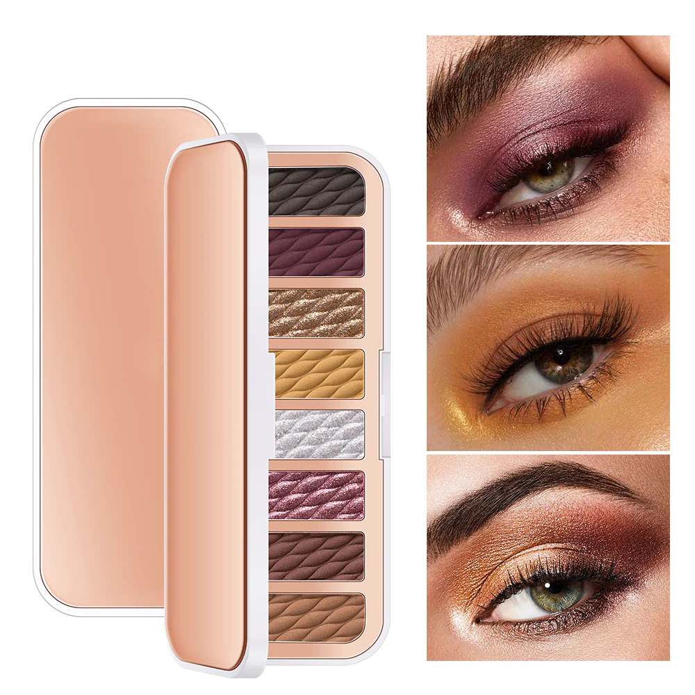 Makeup processing | Embossed eye shadow manufacturer Glitter eye shadow OEM processing