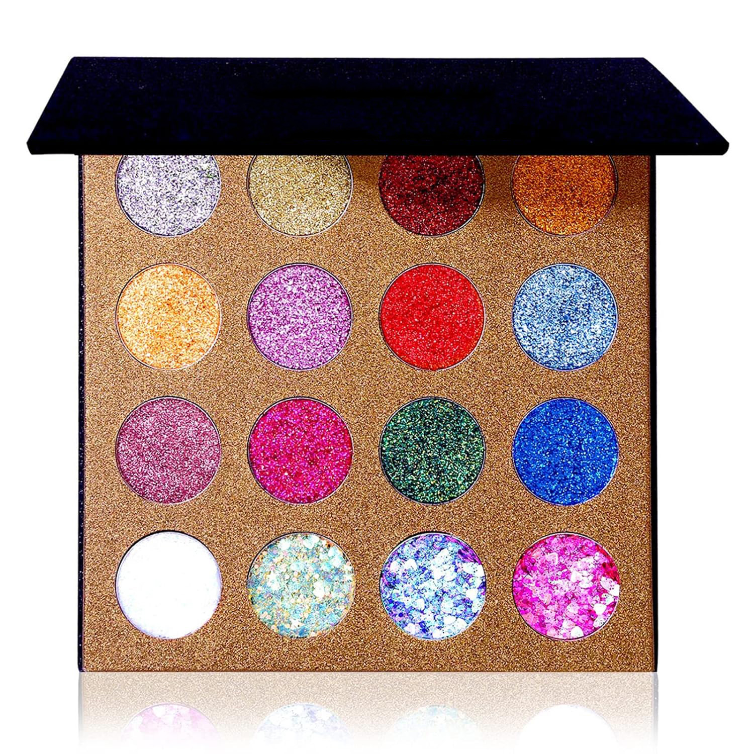 Makeup OEM | Guangzhou eye shadow powerful manufacturer, sixteen color eye shadow palette professional customized OEM manufacturer