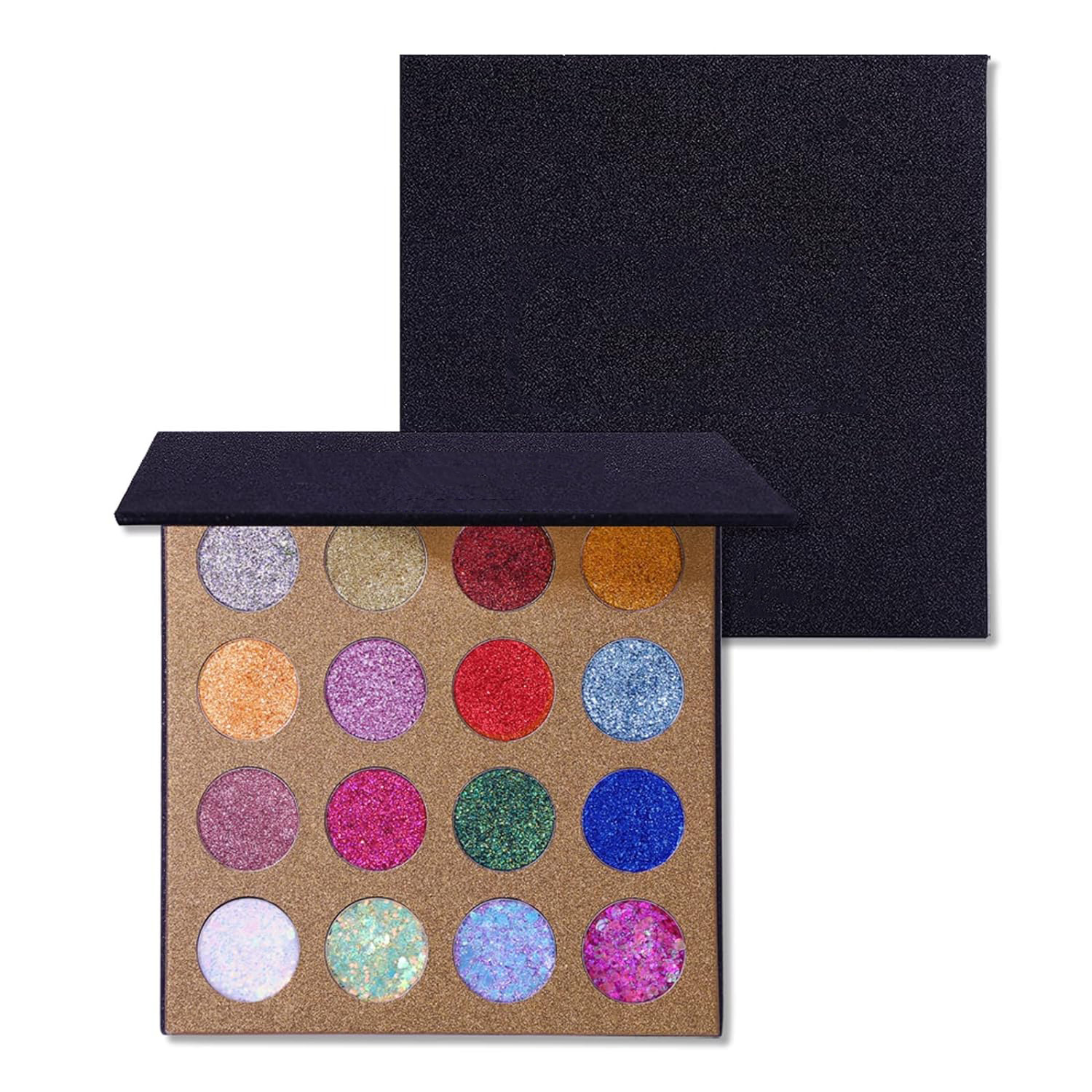 Makeup OEM | Guangzhou eye shadow powerful manufacturer, sixteen color eye shadow palette professional customized OEM manufacturer