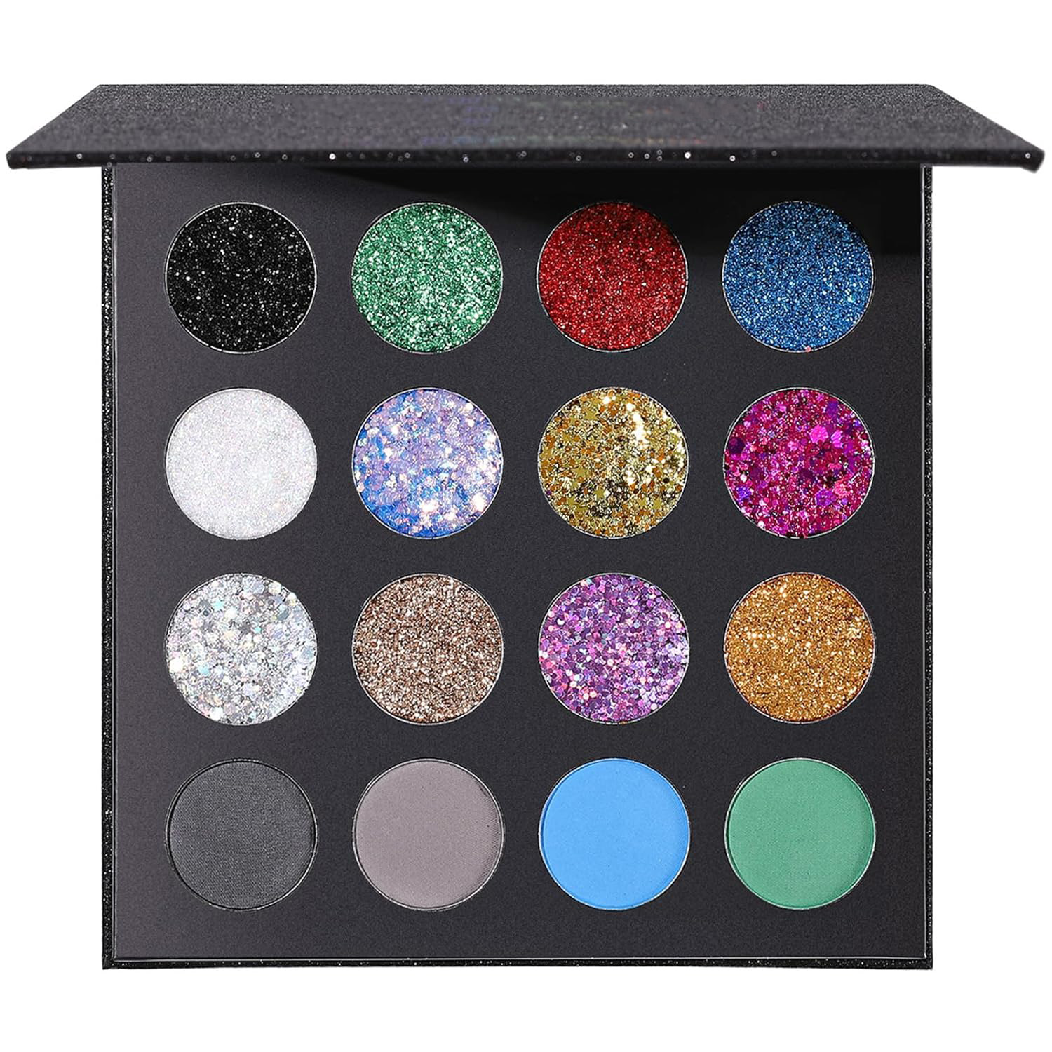Makeup OEM | Guangzhou eye shadow powerful manufacturer, sixteen color eye shadow palette professional customized OEM manufacturer