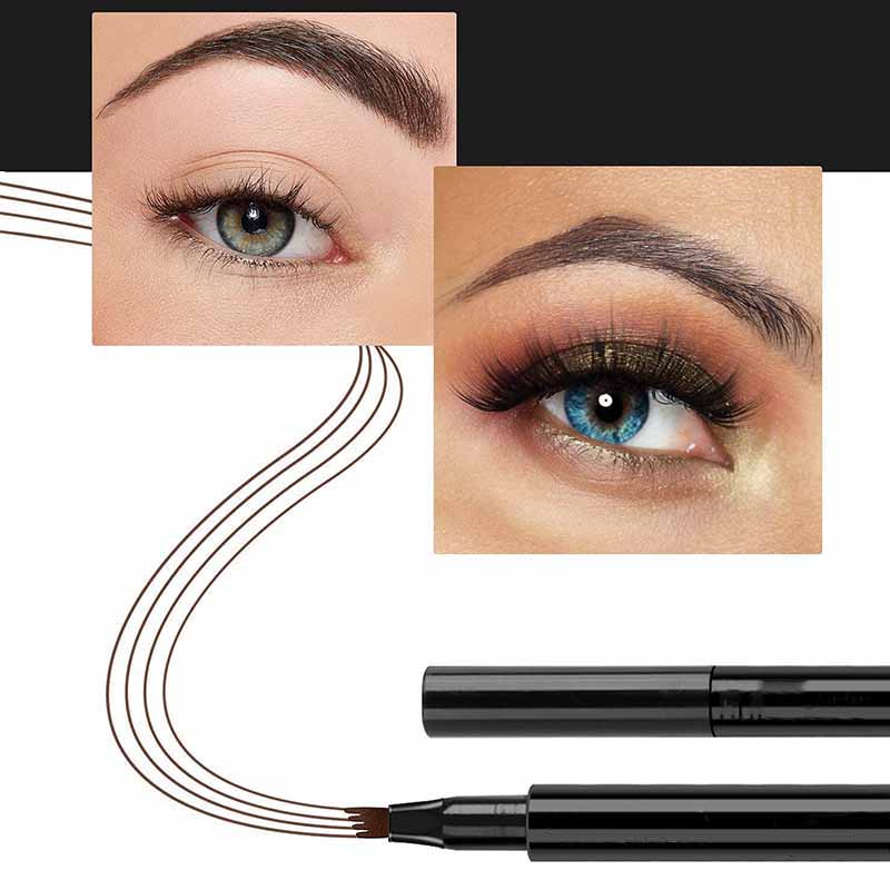 Makeup processing factory | Four-prong eyebrow pencil processing factory Four-prong eyebrow pencil customization OEM