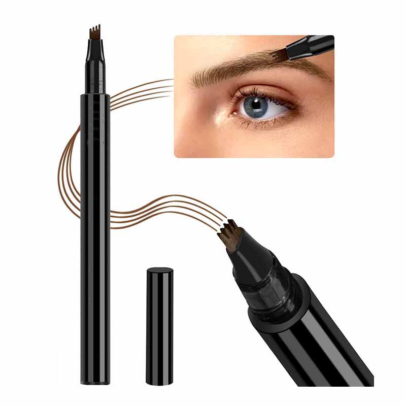 Makeup processing factory | Four-prong eyebrow pencil processing factory Four-prong eyebrow pencil customization OEM