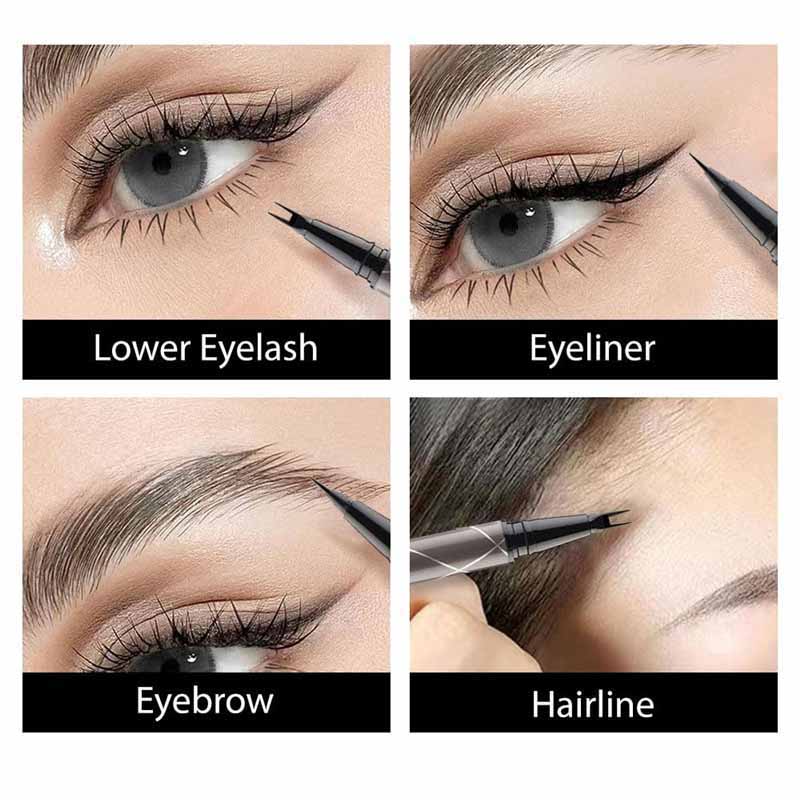 Makeup OEM|Double-ended eyeliner OEM processing Two-pronged liquid eyebrow pencil OEM