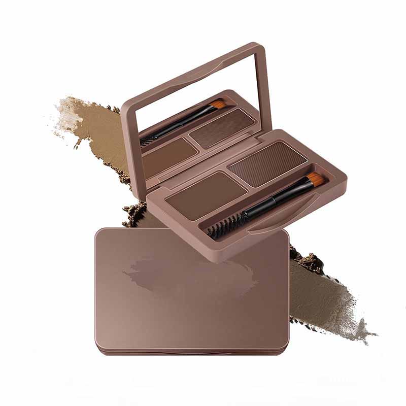 Makeup OEM | Two-color eyebrow pencil OEM customization Two-color eyebrow powder processing factory