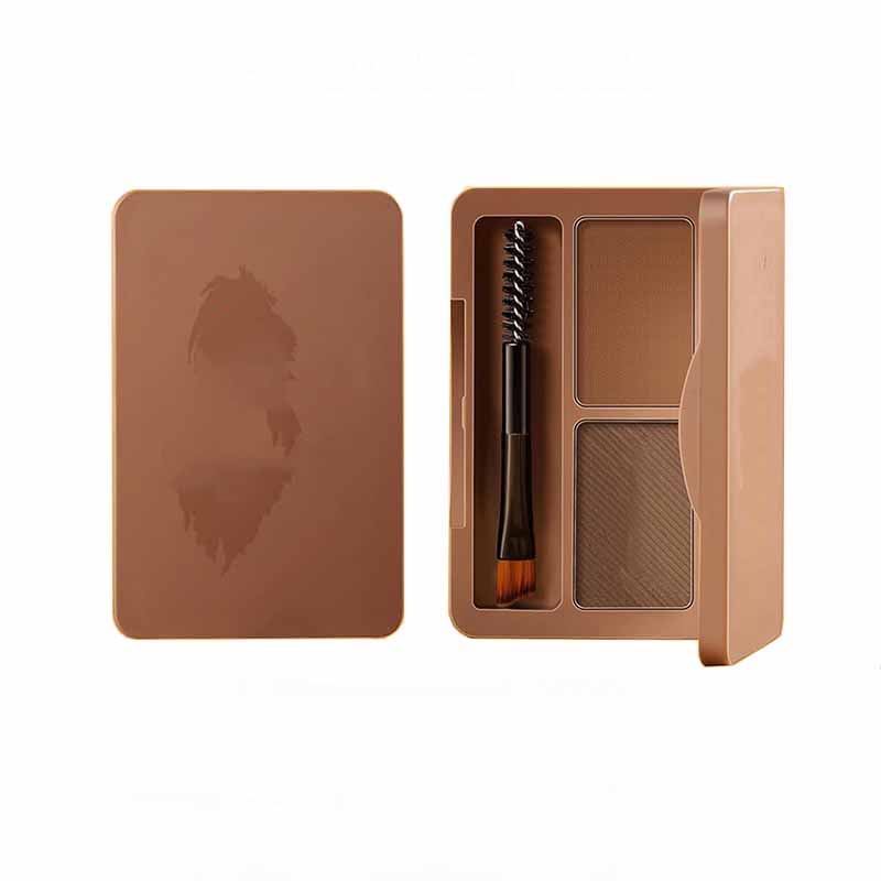 Makeup OEM | Two-color eyebrow pencil OEM customization Two-color eyebrow powder processing factory