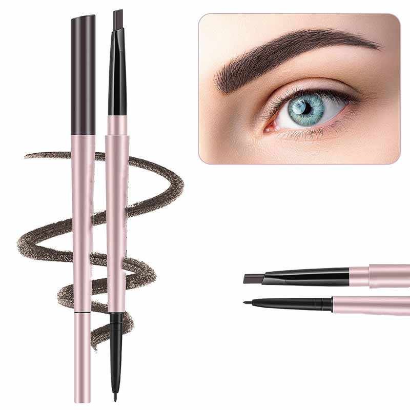 Makeup processing factory | Double-ended eyebrow pencil processing Waterproof ultra-fine eyebrow pencil manufacturer