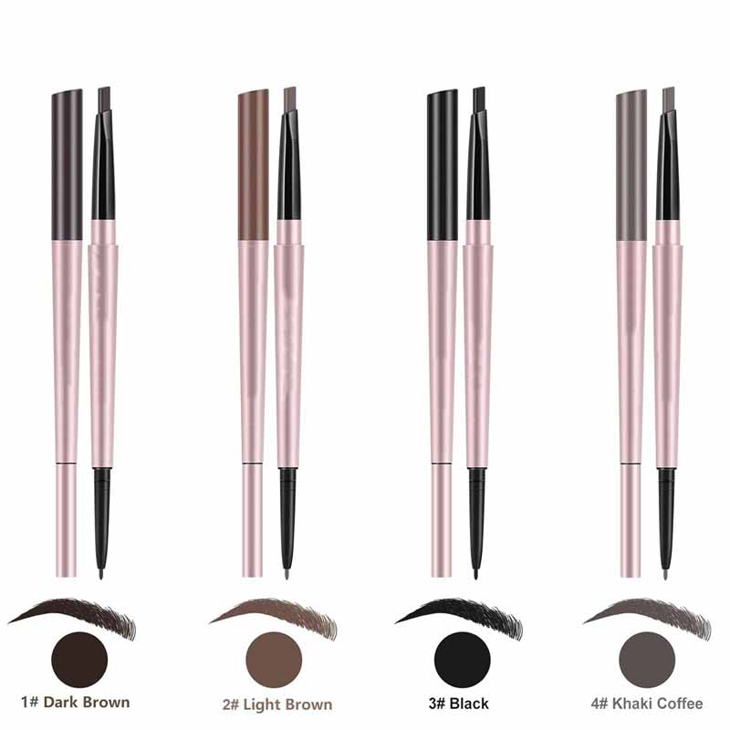 Makeup processing factory | Double-ended eyebrow pencil processing Waterproof ultra-fine eyebrow pencil manufacturer