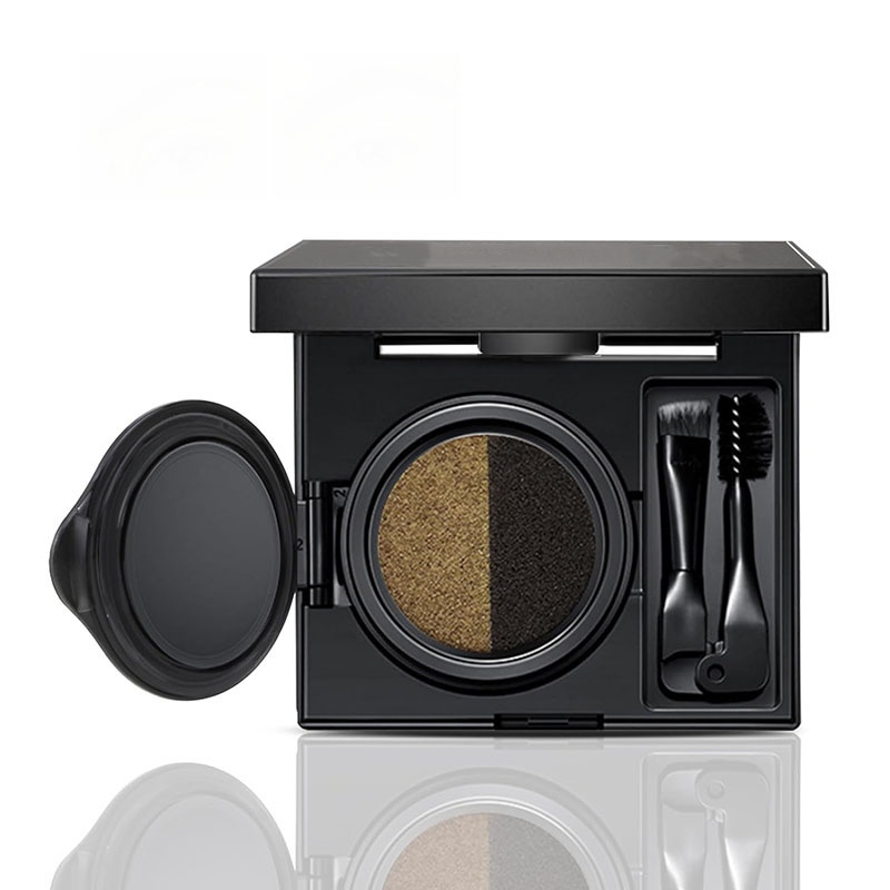 Makeup processing | 2-Color Air cushion eyebrow dye processing OEM