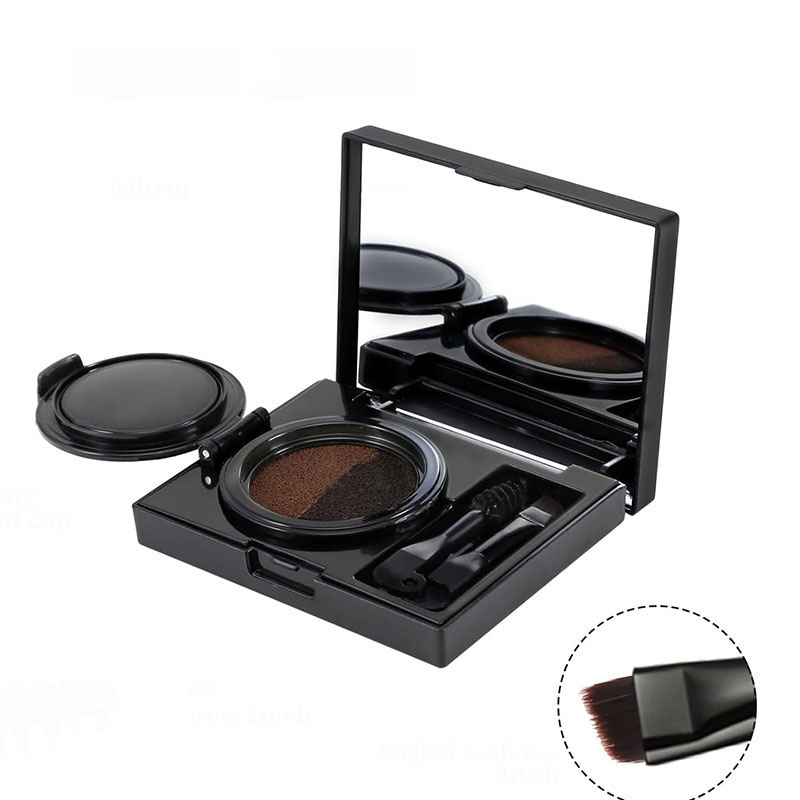 Makeup processing | 2-Color Air cushion eyebrow dye processing OEM