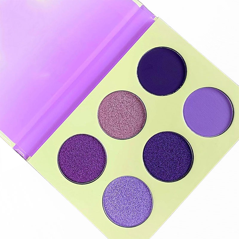 Makeup processing factory | 6-color eyeshadow palette processing factory