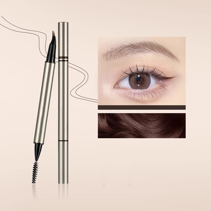 2 Point eyebrow pencil processing factory   OEM 2 Point eyebrow pencil private label
