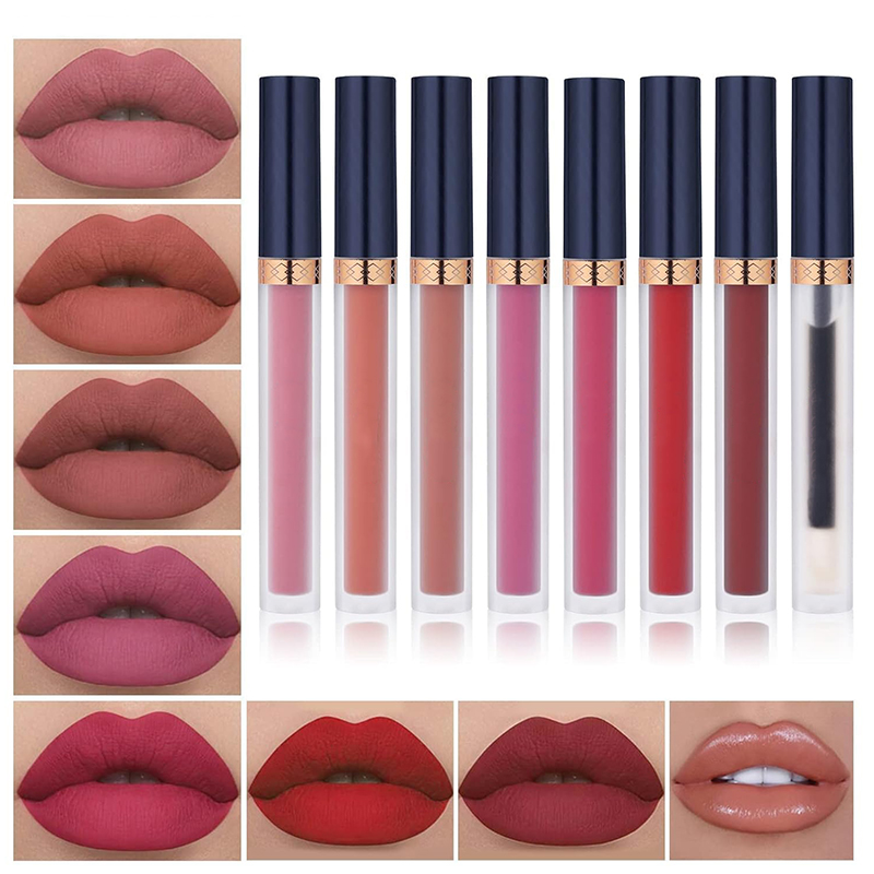 Lip Glaze Set Manufacturer Liquid Lipstick Set Custom Processing Factory