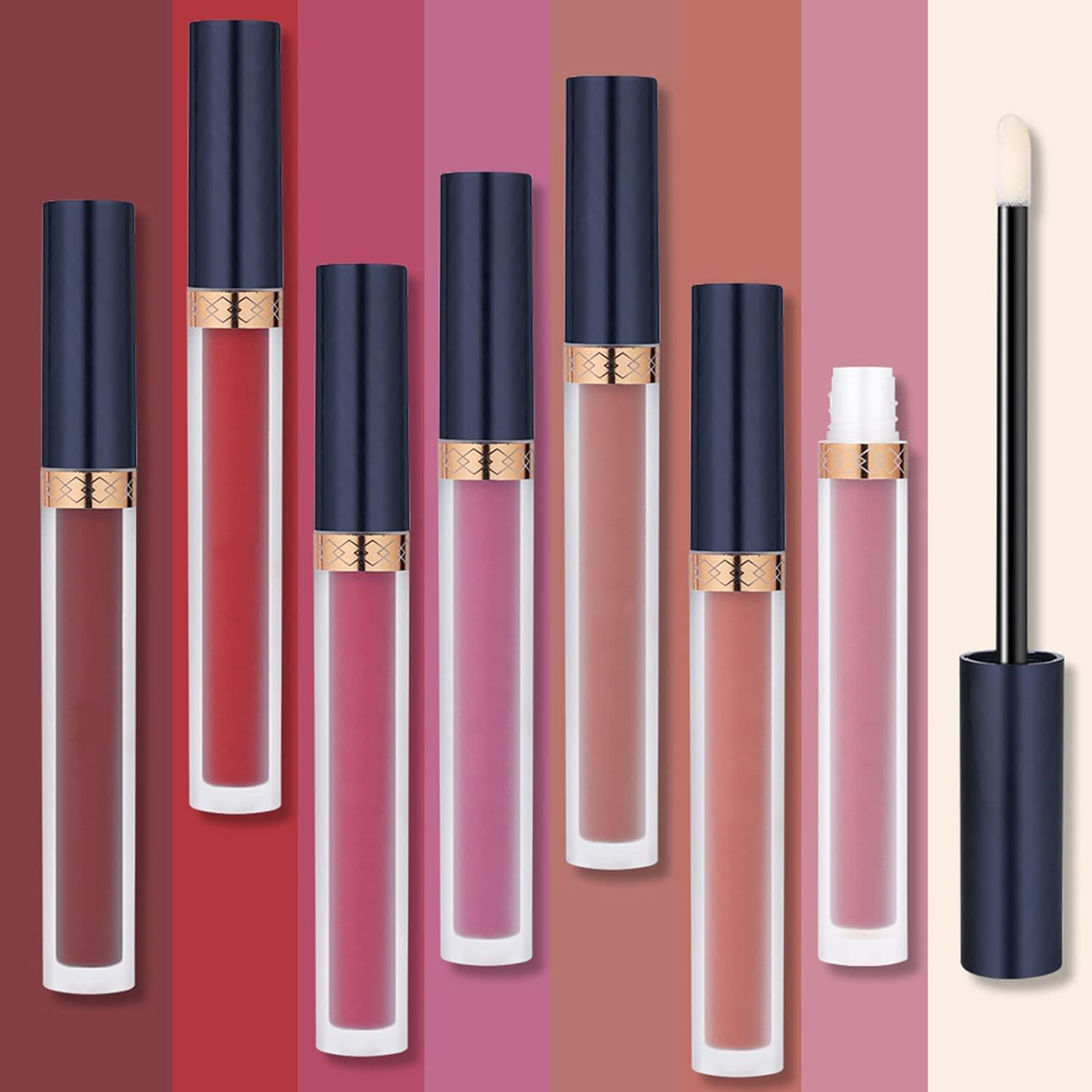 Lip Glaze Set Manufacturer Liquid Lipstick Set Custom Processing Factory