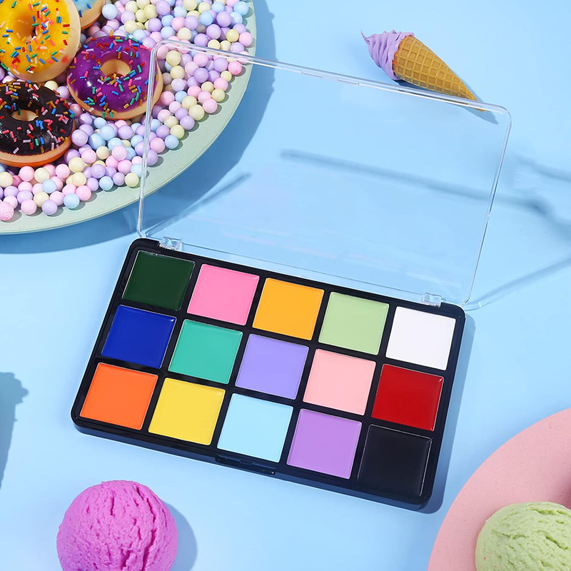 15-Color Body Painting Makeup Palette Set OEM factory  Body Painting Makeup Palette Set ODM manufacturer