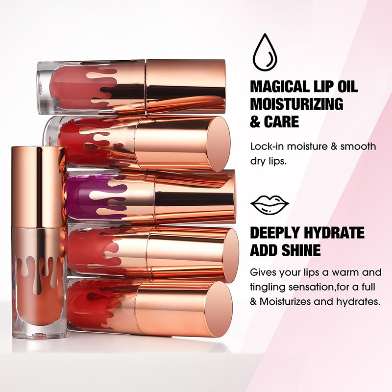 Tinted lip Oil OEM factory Moisturizing lip Oil ODM manufacturer