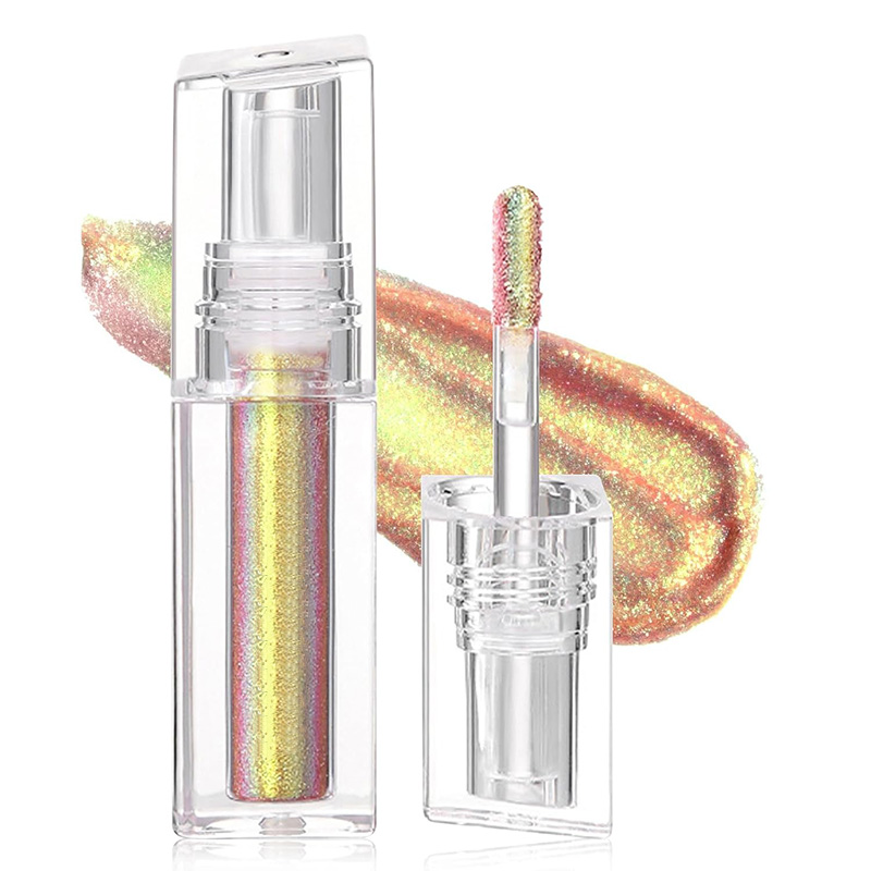 Chameleon Lip gloss OEM Diamond Glitter Makeup Lip gloss ODM Factory