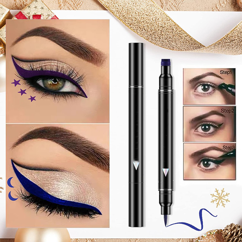 Double-headed eyeliner OEM factory Stamped eyeliner ODM manufacturer
