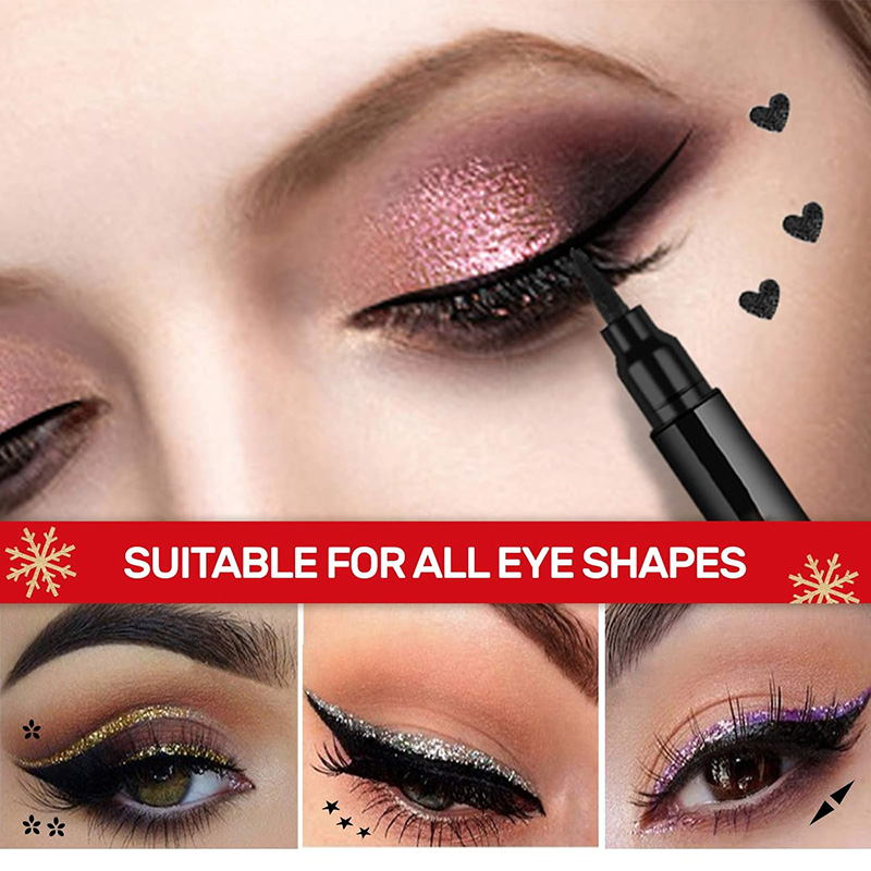Double-headed eyeliner OEM factory Stamped eyeliner ODM manufacturer