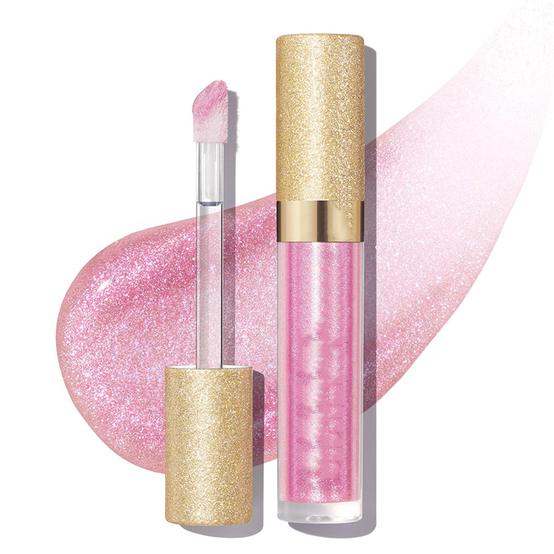 Diamond Lip Gloss Cosmetics OEM Factory Pearlescent Shiny Lip Gloss ODM Manufacturer