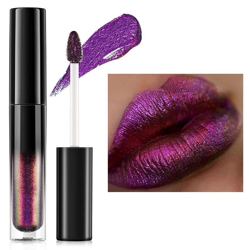 Chameleon Glitter Lip gloss OEM Factory Metallic Color Lip gloss ODM Manufacturer