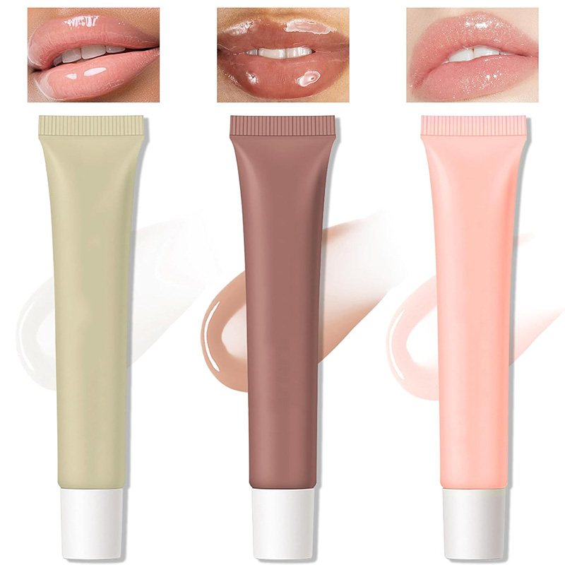 Transparent hose lip gloss OEM factory Jelly lip gloss ODM custom manufacturer