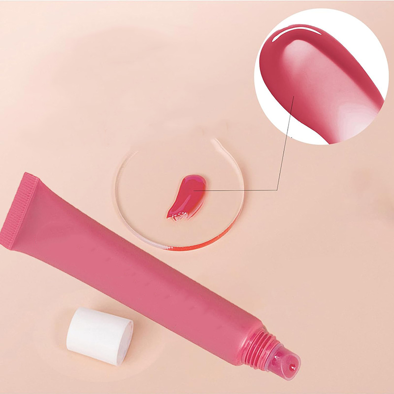 Transparent hose lip gloss OEM factory Jelly lip gloss ODM custom manufacturer