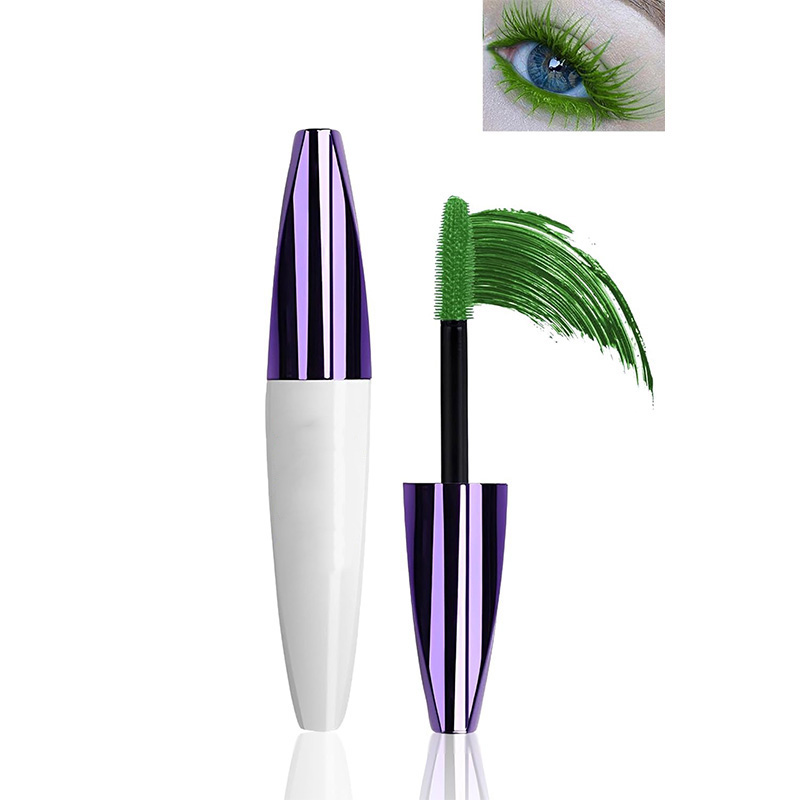 Blue-green Mascara OEM Factory Color Volume Curling Mascara Manufacturer
