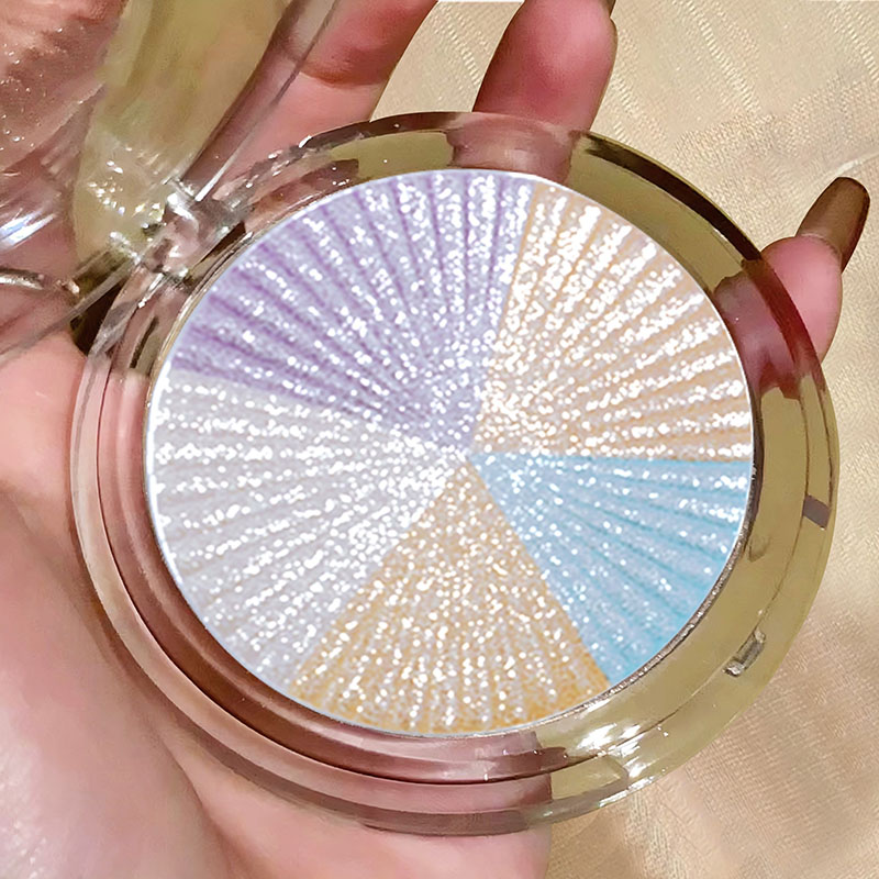 Makeup OEM factory | Five-color highlight OEM manufacturer Multi-color highlight plate customization factory