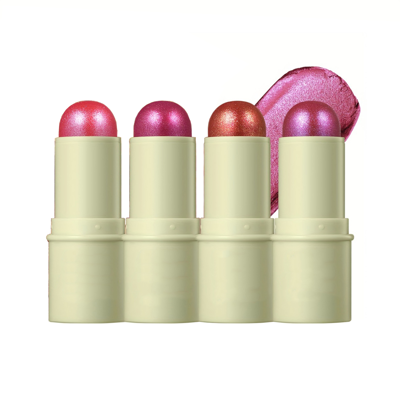 Makeup OEM Factory | Glitter Blush Stick OEM Factory Long-lasting Glitter Blush Stick OEM