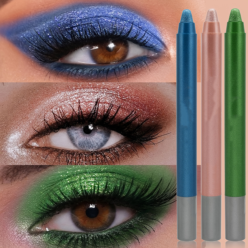 Customized makeup factory | Glitter eyeshadow pen OEM factory Creamy eyeshadow stick customized manufacturer