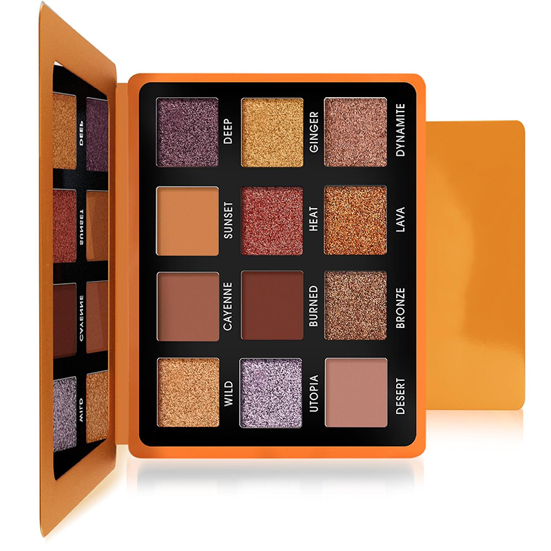 Cosmetics OEM factory | 12-color eyeshadow palette OEM factory 12-color eyeshadow palette custom manufacturer