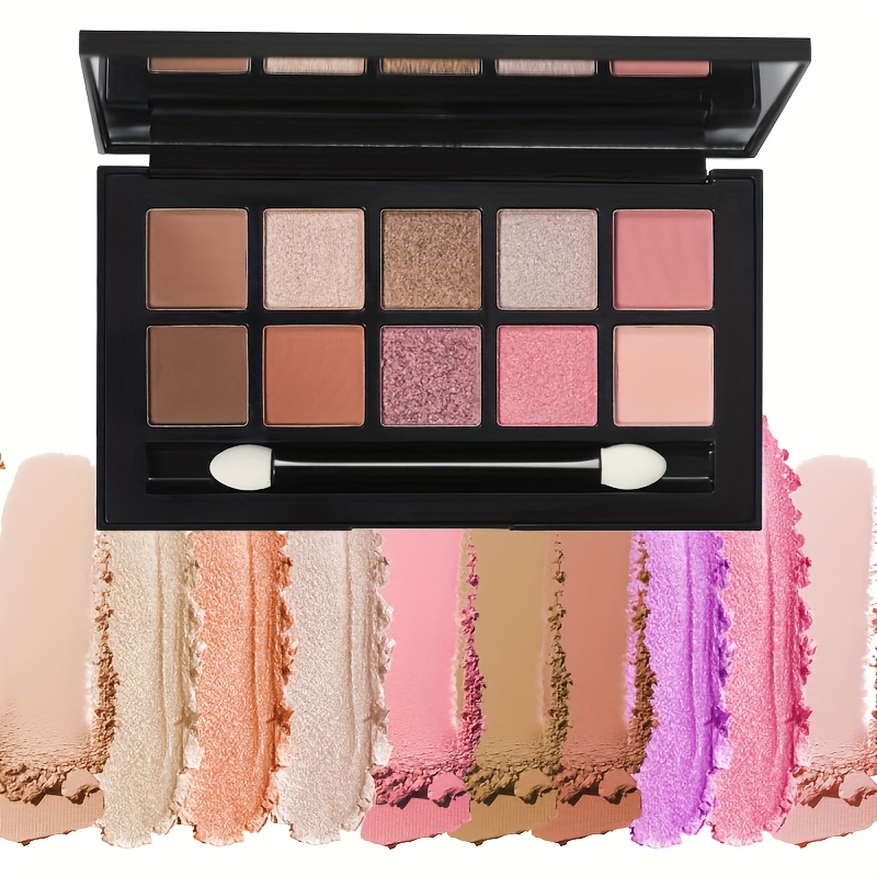 Cosmetics OEM Factory | 10 Color Glitter Eyeshadow OEM Factory 10 Color Eyeshadow OEM Manufacturer