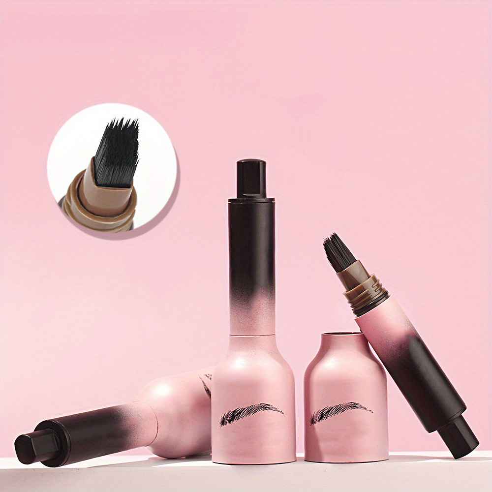 Customized makeup processing factory | Customized OEM factory for eyebrow pencils with large brushes, waterproof and long-lasting eyebrow pencils, OEM manufacturers