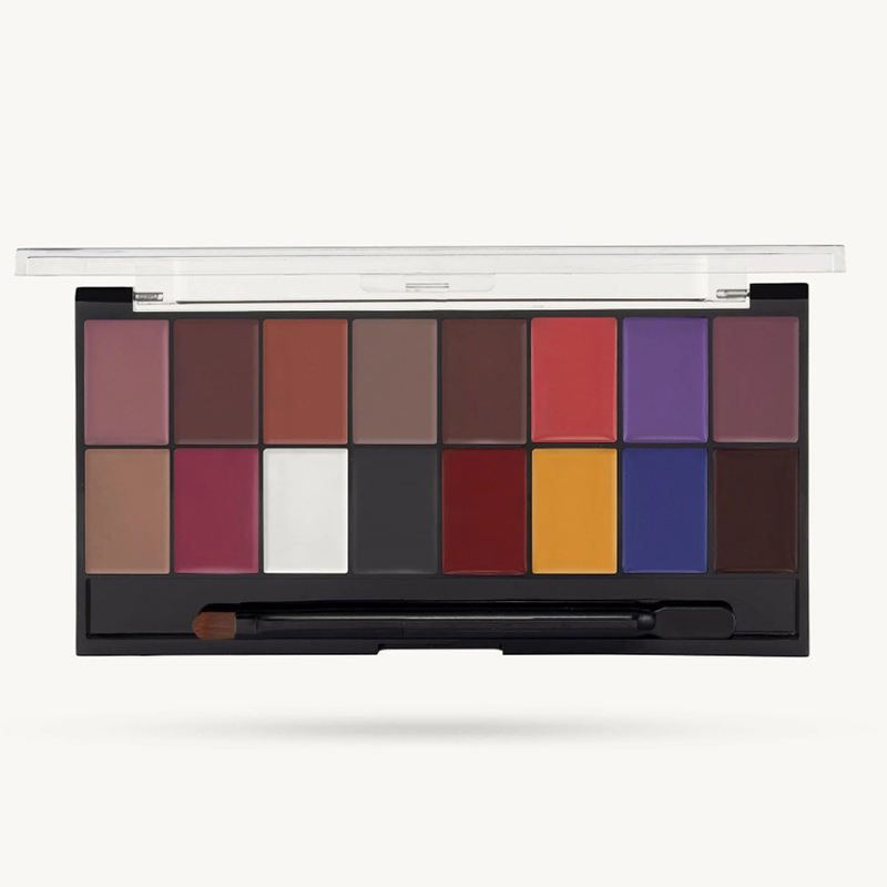 Makeup factory | 16-color eyeshadow palette custom OEM factory Eyeshadow palette OEM manufacturer