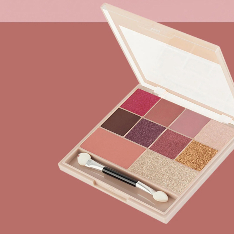 Makeup OEM | 8-color matte eyeshadow palette OEM 8-color all-in-one eyeshadow palette manufacturer