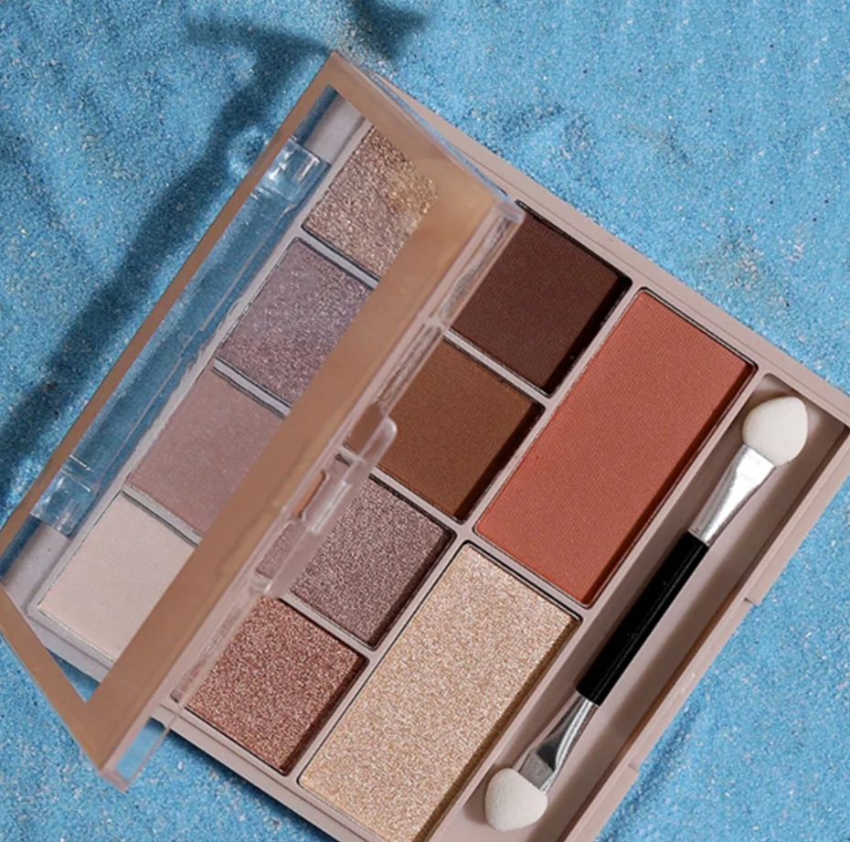 Makeup OEM | 8-color matte eyeshadow palette OEM 8-color all-in-one eyeshadow palette manufacturer