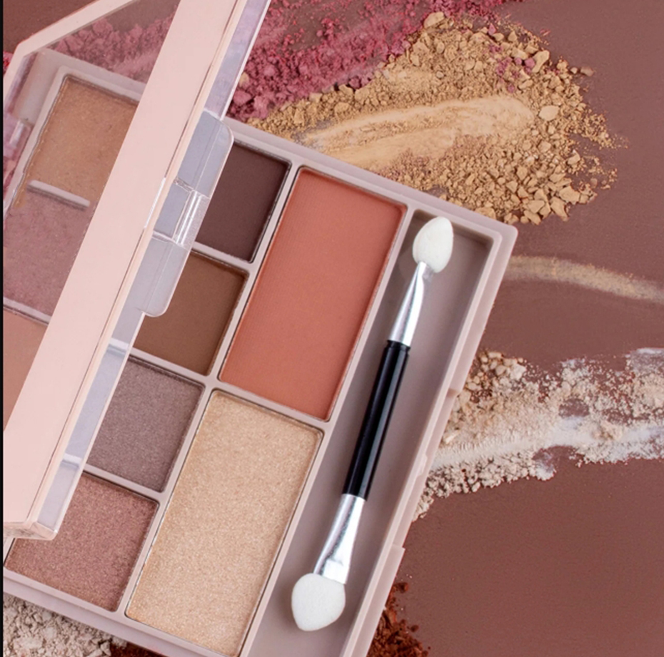 Makeup OEM | 8-color matte eyeshadow palette OEM 8-color all-in-one eyeshadow palette manufacturer