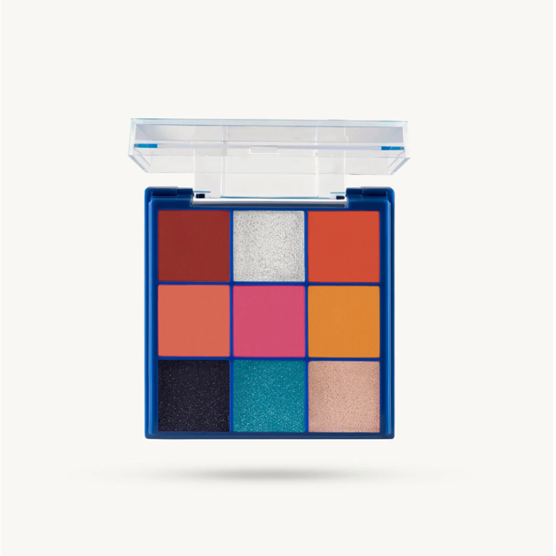 Makeup processing factory | Nine-color eyeshadow palette processing factory Nine-color eyeshadow palette OEM processing