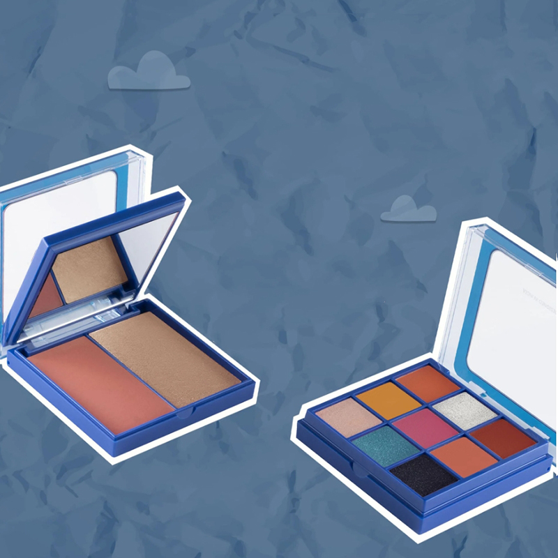 Makeup processing factory | Nine-color eyeshadow palette processing factory Nine-color eyeshadow palette OEM processing