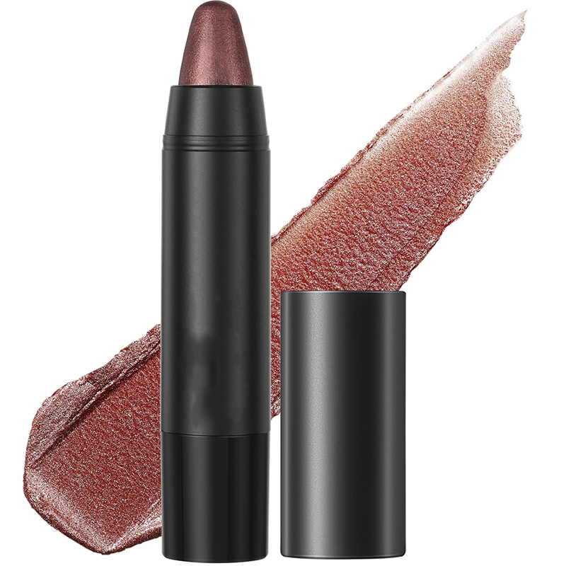 Customized makeup processing manufacturer | Customized metal lipstick processing manufacturer Glossy bright lipstick OEM processing