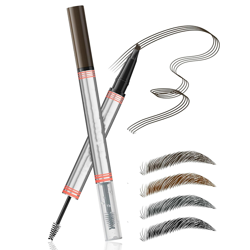 Makeup OEM manufacturer | Double-head eyebrow pencil and eyebrow gel OEM manufacturer Double-head eyebrow pencil and eyebrow gel private brand ODM processing factory