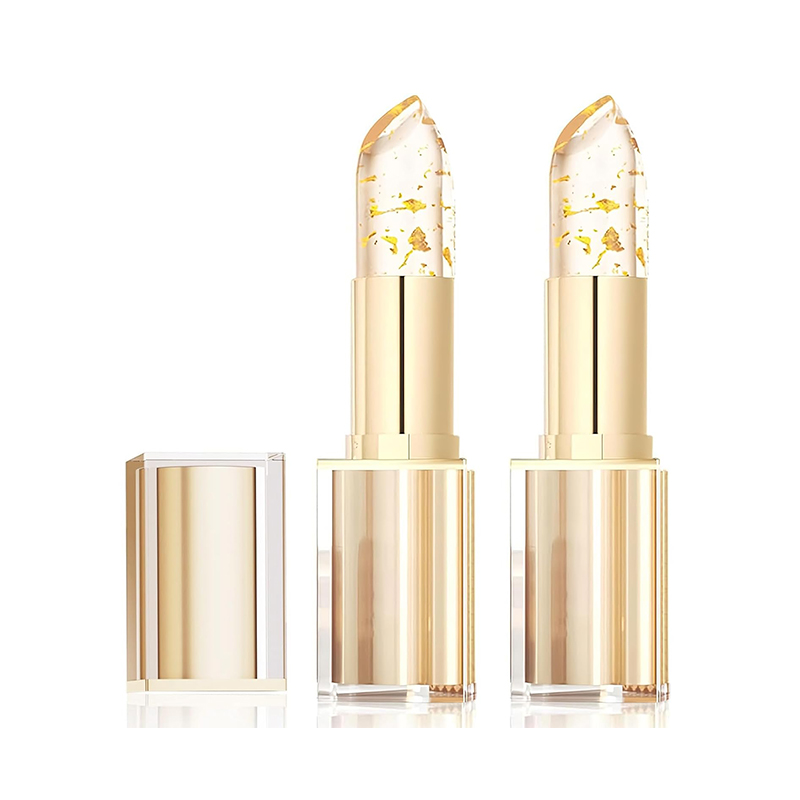 Gold Foil Color-Changing Lipstick Cosmetic OEM Manufacturing
