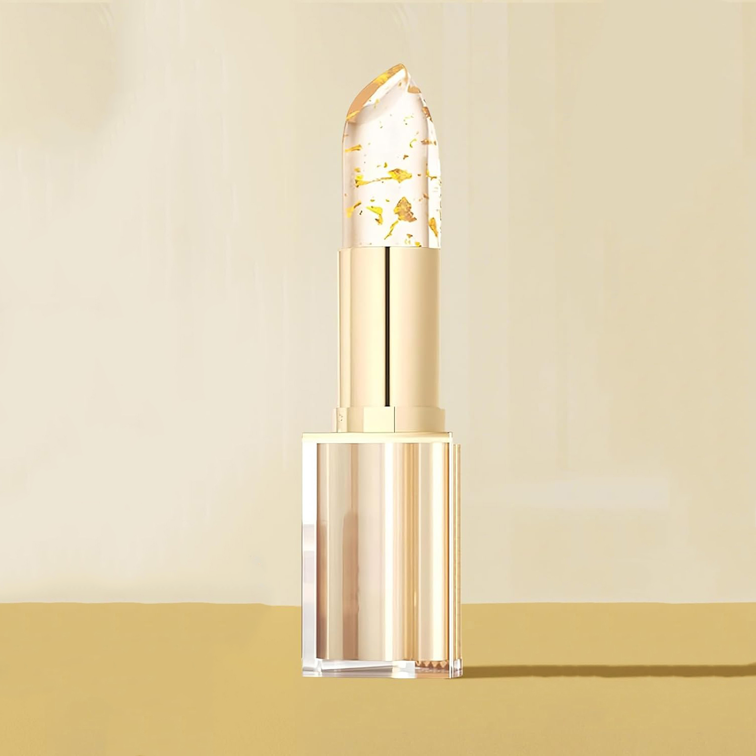 Gold Foil Color-Changing Lipstick Cosmetic OEM Manufacturing