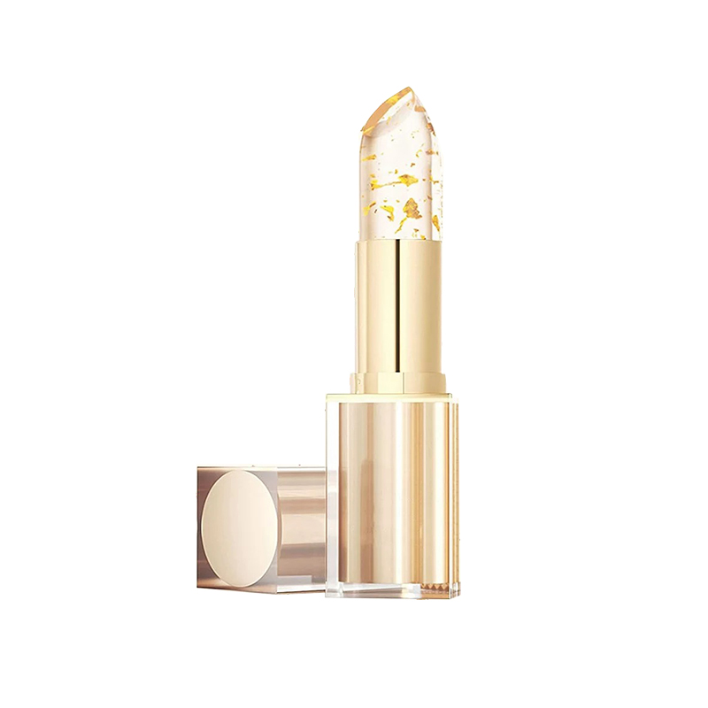 Gold Foil Color-Changing Lipstick Cosmetic OEM Manufacturing